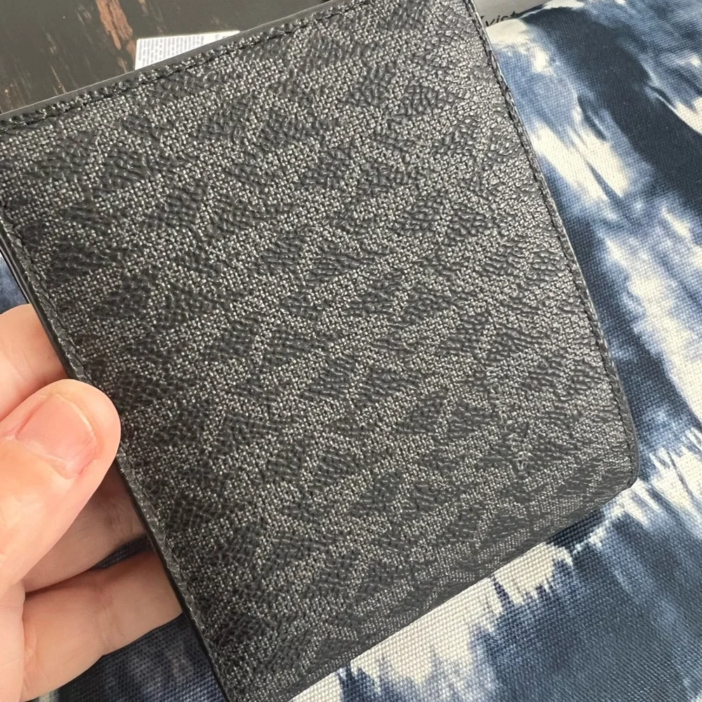 Michael Kors Black Monogram wallet